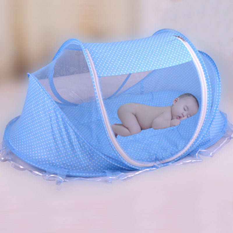 Fantastic Foldable Baby Bed Net With Pillow - Your Baby Universe