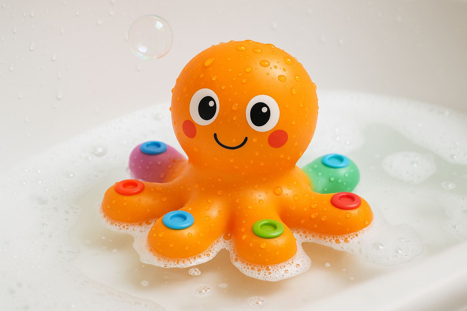 Octopus Bath Toy Product Photo