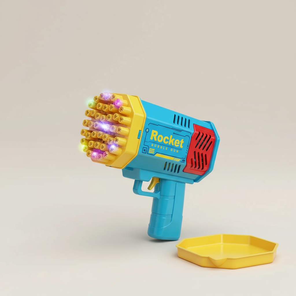 Bubble Toy Rocket Launcher - Your Baby Universe